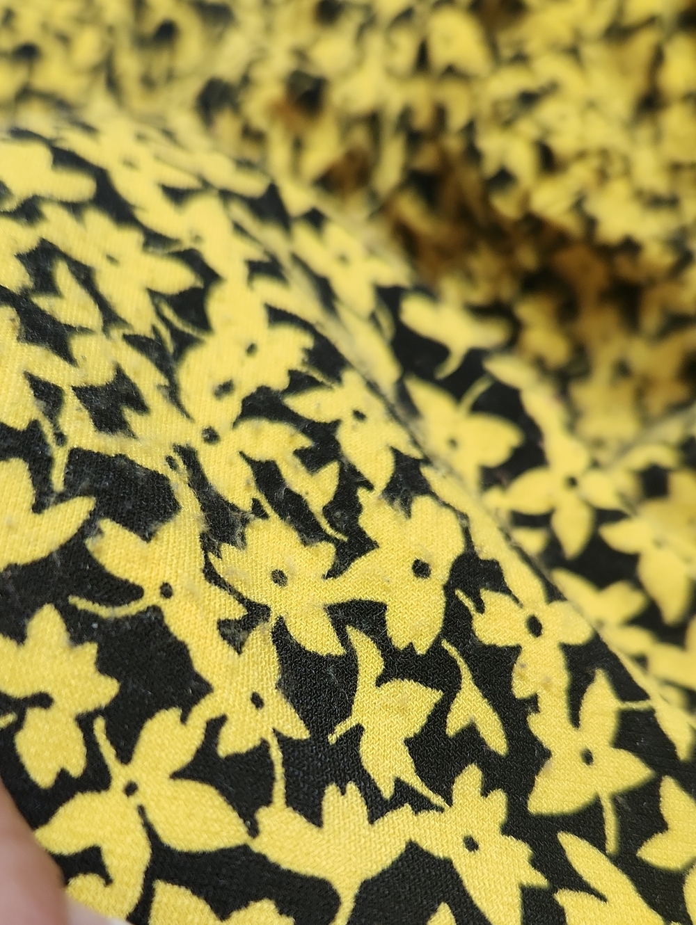 MICHAEL Michael Kors Yellow and Black Halter Floral Mini Dress - Picture 8 of 8